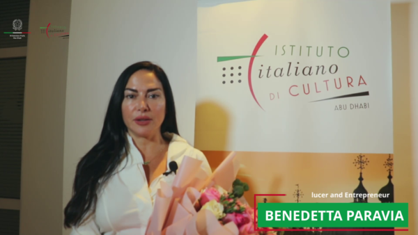 Presentation of Hi Dubai & Hi Emirates book by Benedetta Paravia at the Italian Cultural Institute of Abu Dhabi - 29 September 2021